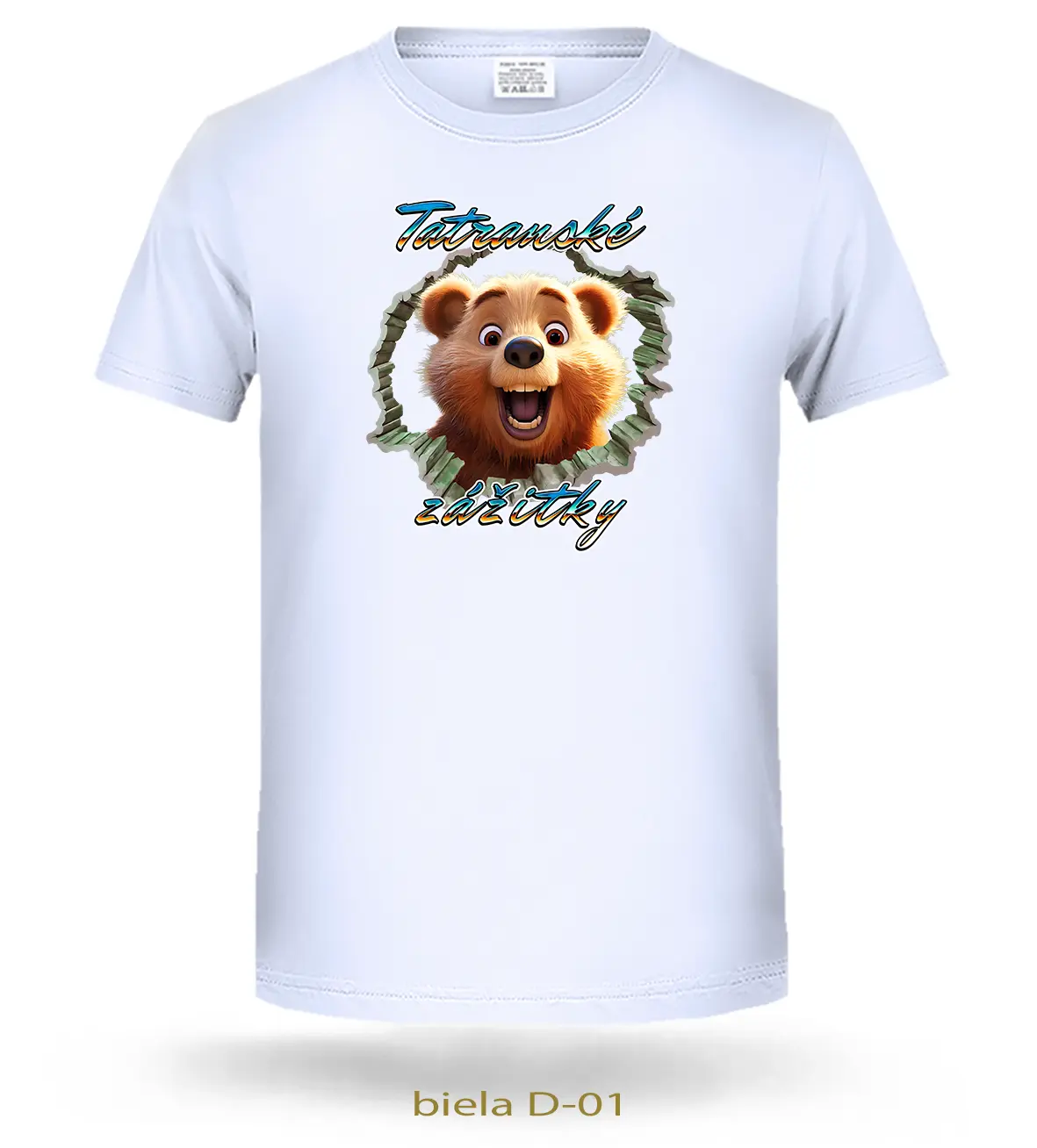 Tričká detské TATRANSKÉ ZÁŽITKY MEDVEĎ